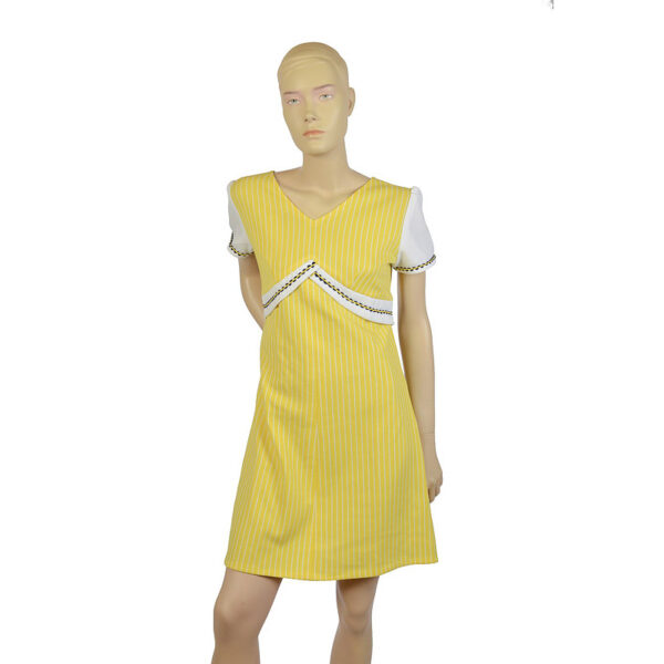 Geel vintage jurkje maat S