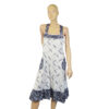 Jaren 70 vintage jurkje maat L / XL