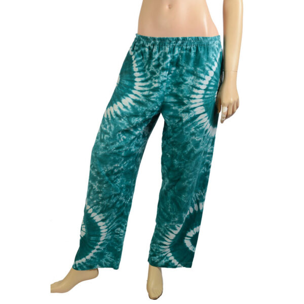 Vintage tie dye hippie pantalon maat S