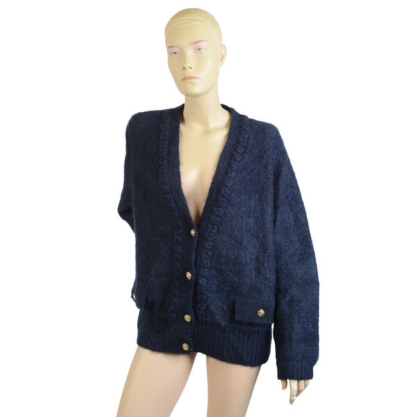 Vintage mohair vest maat XL