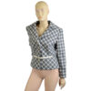 Geruite vintage blazer M