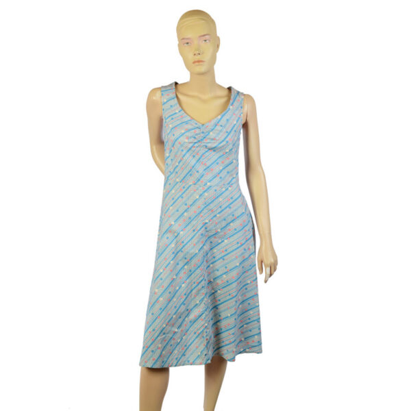 70s vintage jurkje met stippen maat S