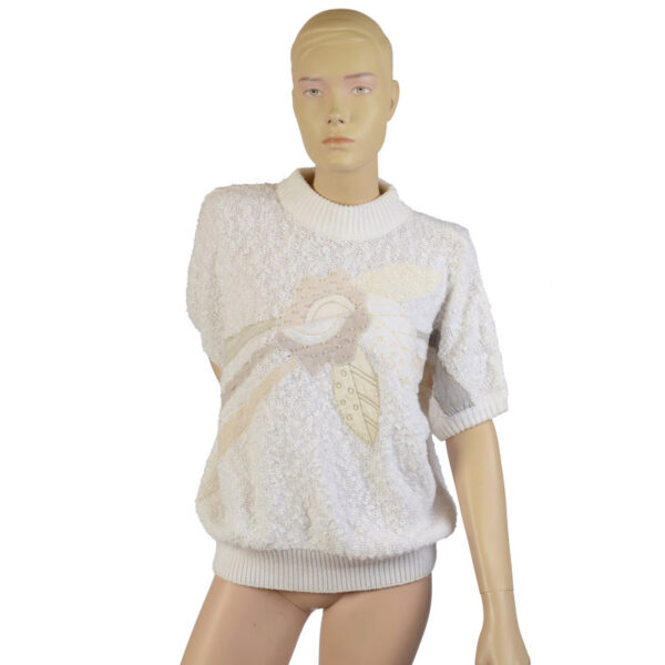 Vintage jaren 80 truitje / top maat M