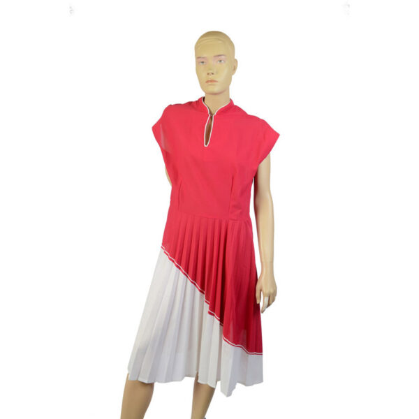 Jaren 80 vintage schoolgirl jurkje maat L