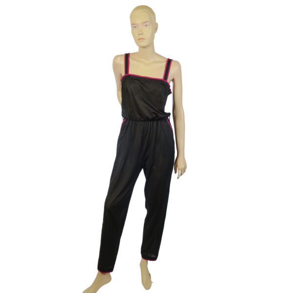 Zwarte vintage jumpsuit maat S