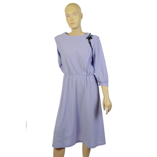 Paars jaren 80 vintage jurkje maat L