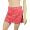 Retro velours Diesel mini skirt maat 26