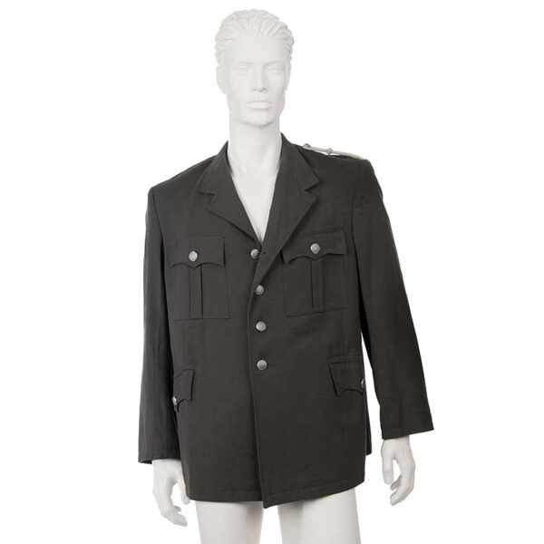 Grijs vintage uniform jasje maat 56 L - XL
