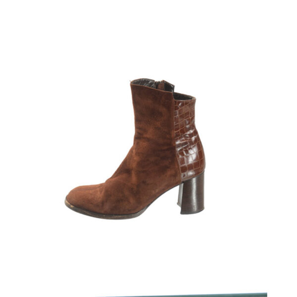 Vimark Italy suede vintage enkellaarsjes maat 39,5