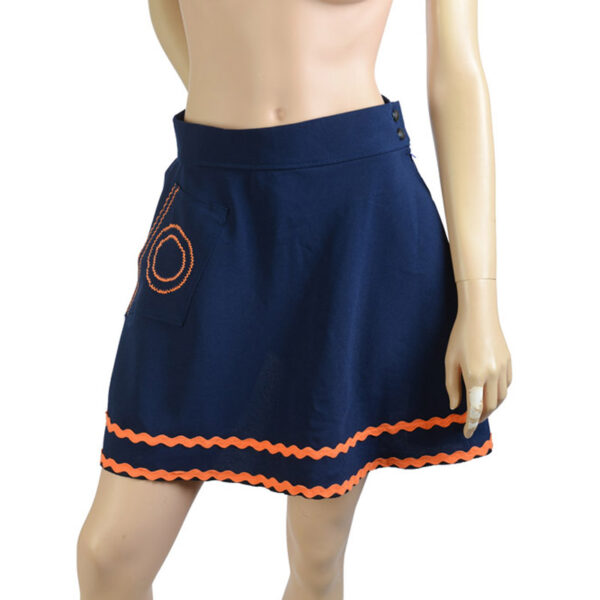 High waist 70s vintage rokje maat XS