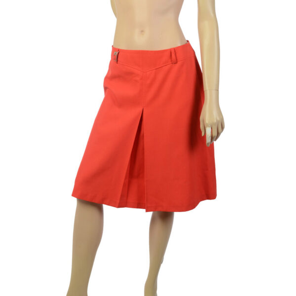 Rode vintage rok maat 38