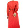 Rode jaren 70 vintage kaftan jurk M - Afbeelding 4