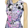 Jaren 70 vintage floral hippie maxi dress maat XS / S 34 - 36 - Afbeelding 2