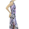 Jaren 70 vintage floral hippie maxi dress maat XS / S 34 - 36 - Afbeelding 4