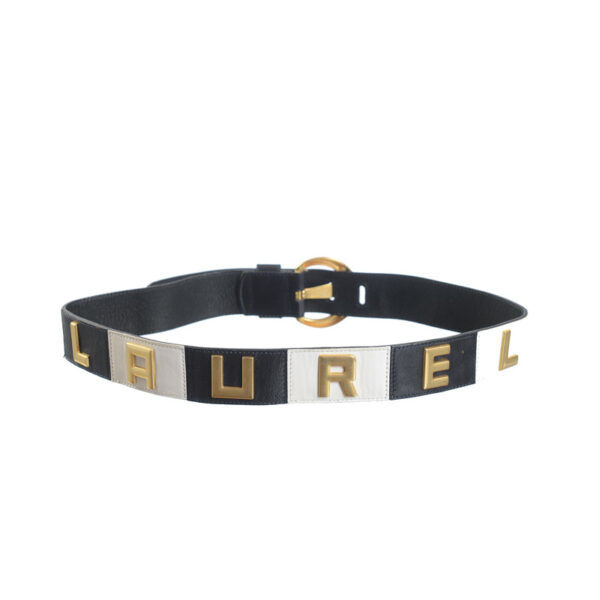 Leren vintage riem van Laurèl