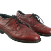 Leren vintage herenschoenen maat 43 - Afbeelding 3