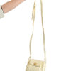 Vintage schoudertasje Chanel-look met parelmoer - Afbeelding 2