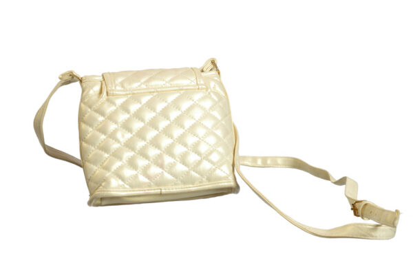 Vintage schoudertasje Chanel-look met parelmoer - Afbeelding 4