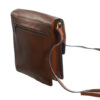Leren jaren 70 vintage schoudertasje - Afbeelding 4