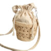 Vintage tasje riet