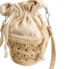 Vintage tasje riet - Afbeelding 3