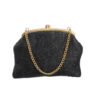 Zwart vintage kniptasje lurex glitter - Afbeelding 4