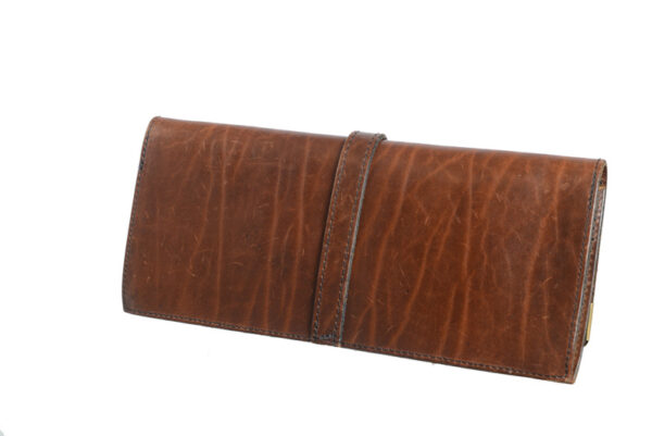 Stevige jaren 70 vintage clutch - Afbeelding 4