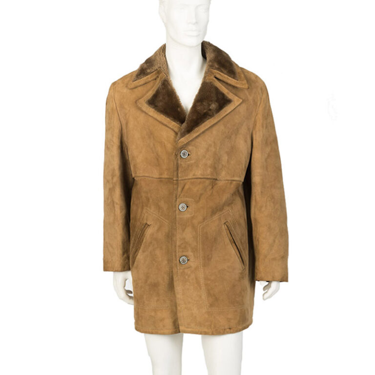 Vintage lammy coat jas voor heren maat XL Vintage Fox