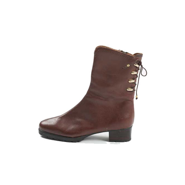 Jaren 60 Italiaanse leren vintage laarsjes maat 38 - 38,5