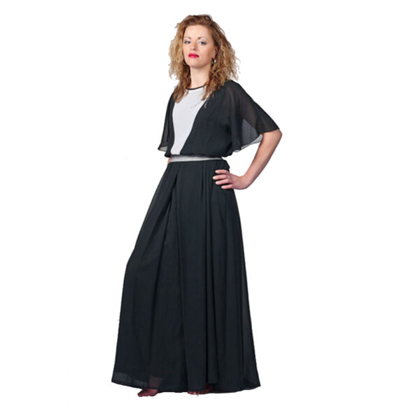 Vintage maxi dress avondjurk maat M