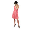 Rood jaren 70 vintage jurkje maat M / L - Afbeelding 5