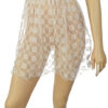 Wit vintage floral schortje - Afbeelding 2