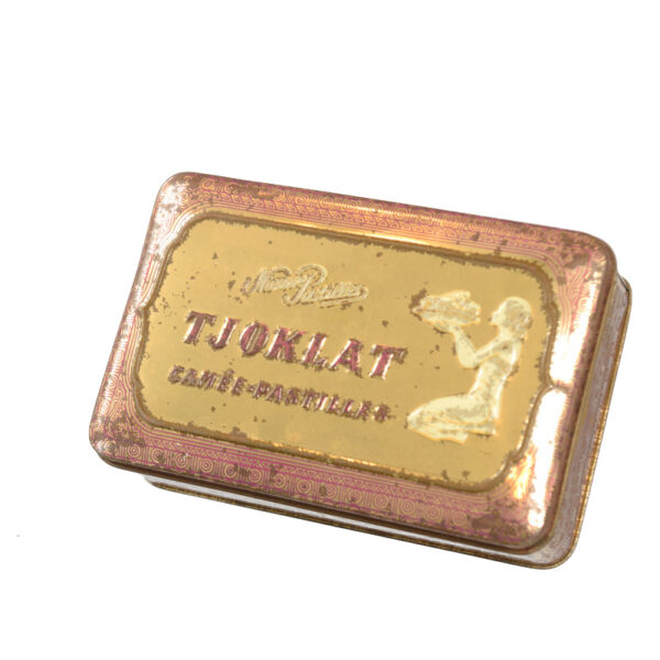 Vintage Blik Tjoklat Camée-Pastilles