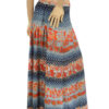 Jaren 70 vintage maxi rok maat M 40 - Afbeelding 4