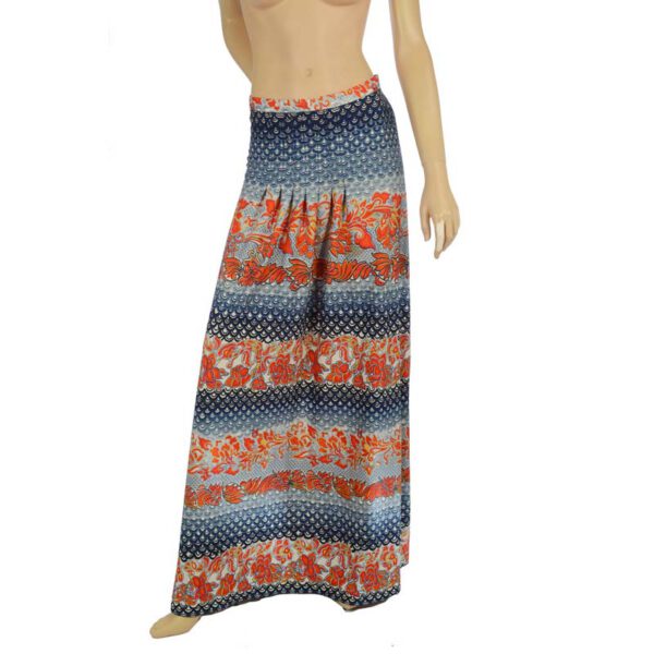 Jaren 70 vintage maxi rok maat M 40