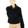 Retro zwart suede jack Arma Leder maat S 38 - Afbeelding 2