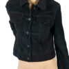 Retro zwart suede jack Arma Leder maat S 38 - Afbeelding 3