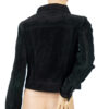Retro zwart suede jack Arma Leder maat S 38 - Afbeelding 5