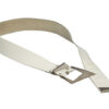 Witte vintage jaren 80 riem - Afbeelding 2
