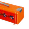 Oranje seventies vintage Brabantia koekblik 'Diane' - Afbeelding 3