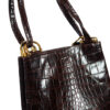 Vintage handtas met snake pattern - Afbeelding 3
