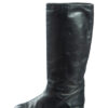 Zwarte 80's leren vintage laarzen maat 38 - Afbeelding 2