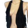 Retro gilet van suede met fringe maat S / M - Afbeelding 2