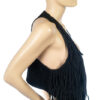 Retro gilet van suede met fringe maat S / M - Afbeelding 4