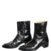 Zwarte 70's vintage herenlaarzen maat 43 - Afbeelding 2