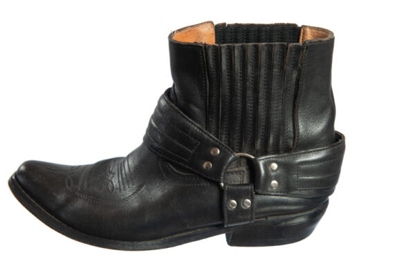 Zwarte vintage western boots heren maat 43 - Afbeelding 3
