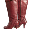 Retro leren platform laarzen maat 40 - Afbeelding 4