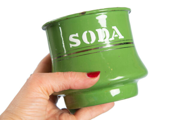 Emaille vintage soda potje - Afbeelding 3