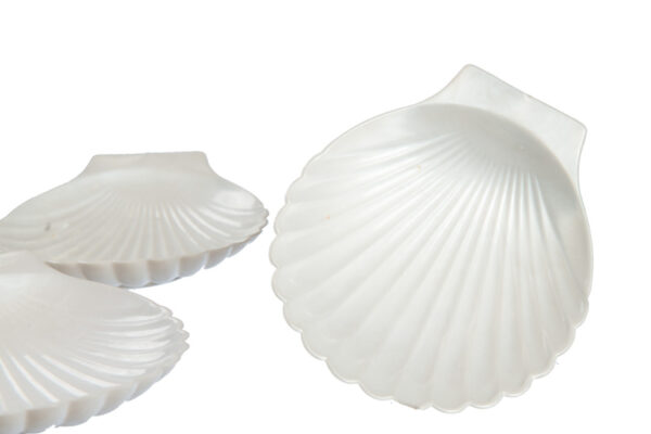Set van 5 vintage schelpenschaaltjes - Afbeelding 3