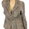 Stoer suede vintage colbert jasje maat S / M - Afbeelding 2